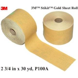    3M 2591 Stikit Gold Roll P320 Sandpaper Dura Block Sand Automotive
