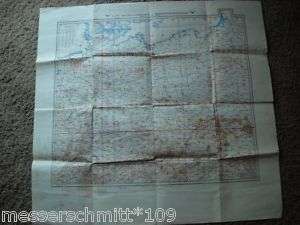 WW2 German 12000000 Fleigerkarte (Pilot Map) RARE  