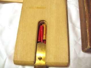Vintage 1941 Horn McCrillis Cribbage Board C 9 Complete  