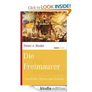 Die Freimaurer (German Edition) Dieter A Binder  Kindle 