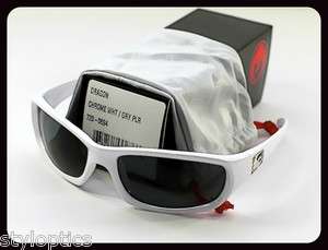 Dragon Sunglasses CHROME White/Grey POLARIZED 720 0694  