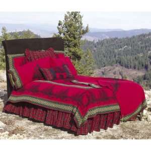  Bedspreads Wooded River Bear 5 Cal King Bedspread