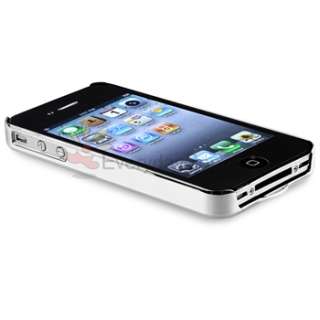 Luxury Bling Diamond Aluminium Case Cover For iPhone 4 4S 4G Verizon 