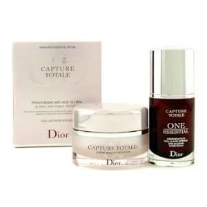   Dior Capture Totale Skincare Essential Creme + One Essential   2pcs