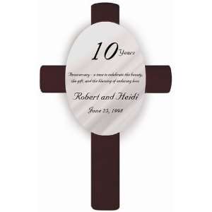    Personalized Anniversary Cross A Time to Celebrate 