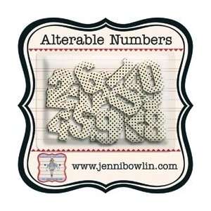   Studio Alterable Alphas Numbers; 3 Items/Order Arts, Crafts & Sewing