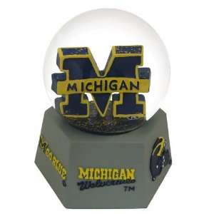  Michigan Wolverines Mascot Musical Water Globe with 