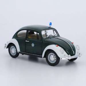  1/18 1960s Volkswagen Beetle Police Car Toys & Games