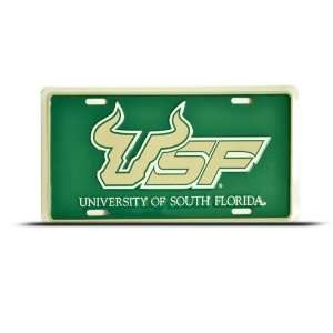 Usf Bulls University Of South Florida Metal College License Plate Wall 