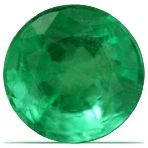  1.07 Carat Loose Emerald Round Cut Jewelry