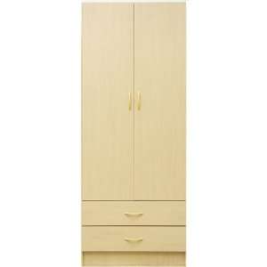  Home Source Industries RL12207H Wardrobe with 2 Door and 2 
