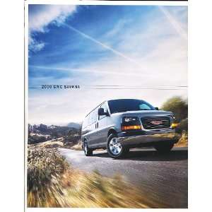  2010 GMC Savanna Van Deluxe Sales Brochure Everything 