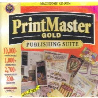 printmaster gold publishing suite 4 0 by mindscape platform mac 