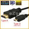 6Ft Micro HDMI to HDMI 1.4 Cable 3D + Ethernet 1080p  