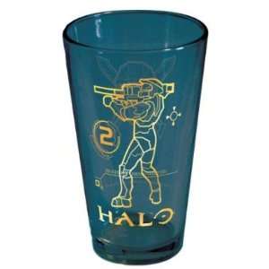  Halo Standing Trajectory Pint Glass