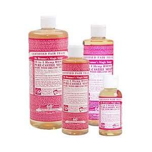  Dr. Bronners Rose Liquid Soap Organic Body Cleansers 