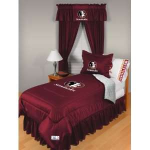 Florida State Seminoles NCAA Twin Size Locker Room Collection Bedroom 