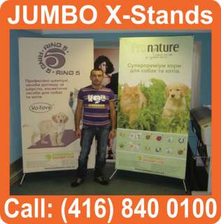 UNITS   47 WIDE X Banner Displays Pop Up Booth Stand Trade Show 