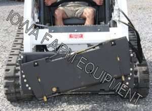   Hydraulic TILT ATTACH for Skid Steer Quick Attach, 18° Left or Right