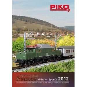  PIKO G SCALE 2012 G SCALE TRAINS & BUILDINGS CATALOG 99702 