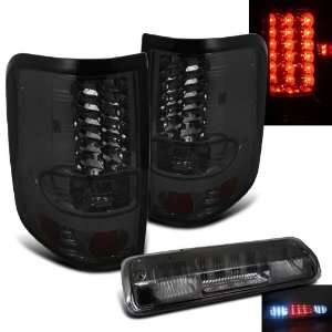  Eautolights 04 08 Ford F150 LED Smoked Tail Lights + LED 