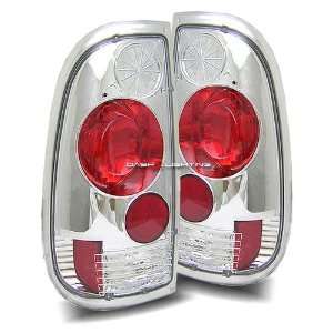 97 03 Ford F150 Styleside Tail Lights   Chrome