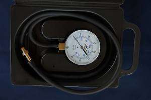 Propane LPG Gas Manifold Manometer Gauge Kit HVAC Tool  
