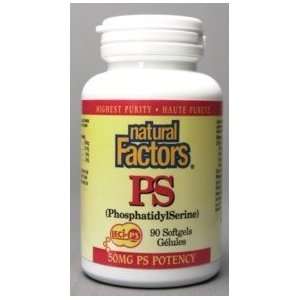  PS (Phosphatidylserine), 50 mg, 60 Softgels Health 