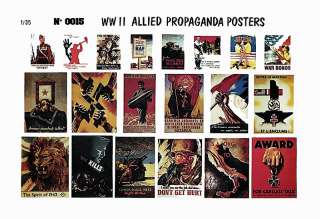 Verlinden 135 Allied Propaganda Posters, item #15  