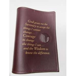  Alcoholics Anonymous AA Big Book Cover Serenity Prayer 