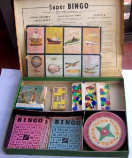 Nice Bingo & Roulette Set of the 60s, the roulette orks OK, there are 