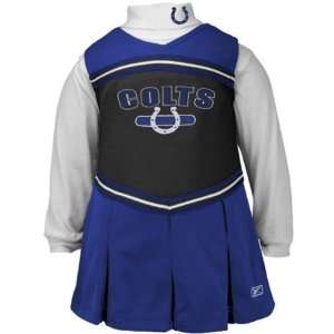  Indianapolis Colts Reebok Toddler Cheerleader Cheer Dress 