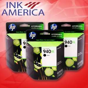  HP 940XL Black 3 pack sold in retail packaging only 