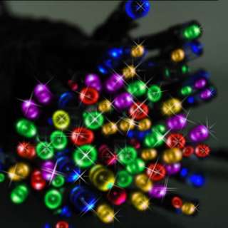 7M 23ft 60 LED Solar Power Fairy Colorful String Fairy Lights Outdoor 