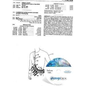   NEW Patent CD for CARRIER FOR ARTICLES SUCH AS PITONS 