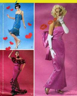 Marilyn Monroe Dress, Flamenco & 20s Flapper Dress Costume M3385 