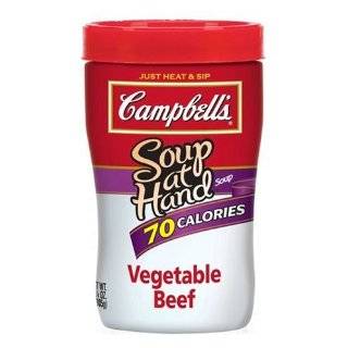 Campbells Soup at Hand, Vegetable Beef, 10.75 Ounce (pack of 8)