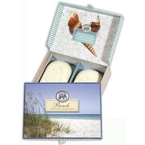  Michel Design Works Beach Soapset (2 Soap Boxes) Beauty