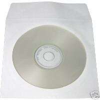 3000 white Color CD DVD Paper Sleeve Envelopes holder  