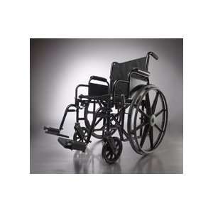  Wheelchair 18 Permanent full length arms Swing away 