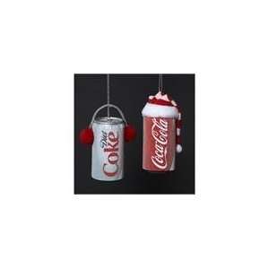  Pack of 24 Frosted Coca Cola & Diet Coke Can Christmas 