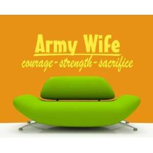   Strength Sacrifice Patriotic Vinyl Wall Decal Sticker Mural Quotes