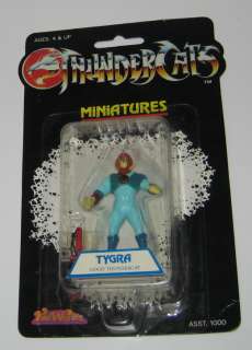 Tygra Thundercats Mini PVC Figure MOC 1986 Thunder Cats Miniatures 