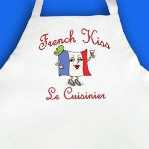 French Kiss Le Cuisinier  Printed Apron