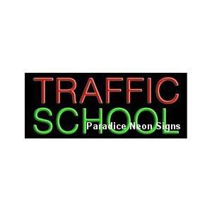  Traffic School Neon Sign 13 x 32