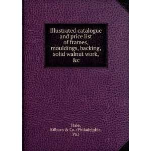  Illustrated catalogue and price list of frames, mouldings 