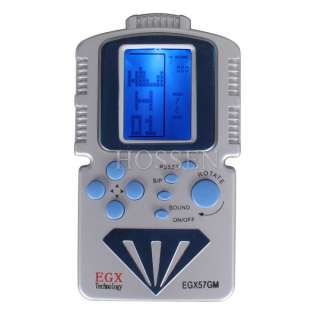 Classic Game player with Backlight Handheld Tetris Game Console  
