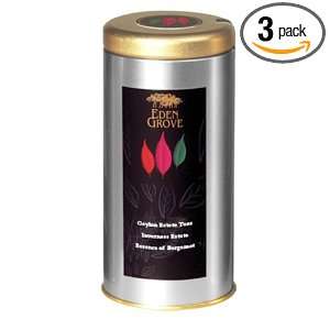 Eden Grove Black Tea Bergamot, 5 Ounce Tins (Pack of 3)  