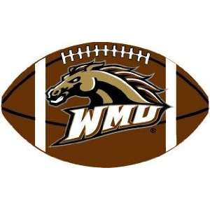  Western Michigan University Broncos Football Rug