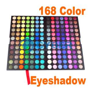 Pro 168 Full Color Makeup Eyeshadow Palette Eye Shadow Fashion New 